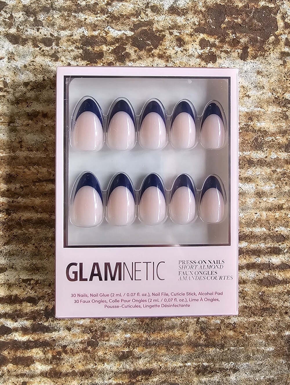Glamnetic French Riviera Short Almond Press-On Nails